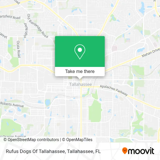 Rufus Dogs Of Tallahassee map