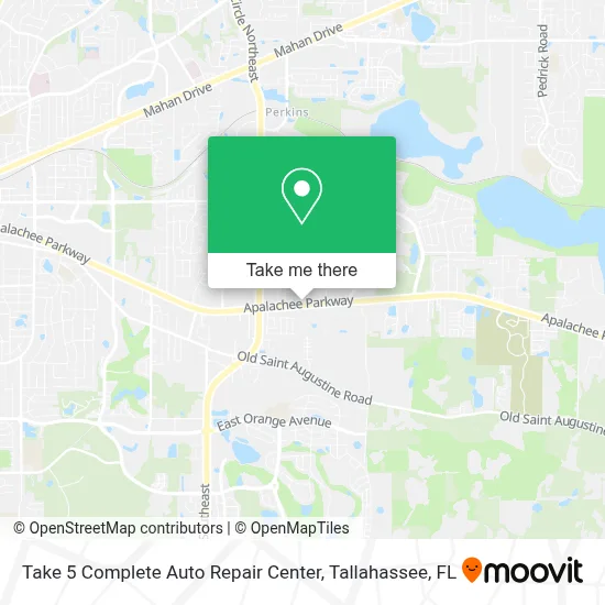 Take 5 Complete Auto Repair Center map
