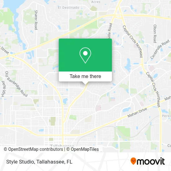 Style Studio map