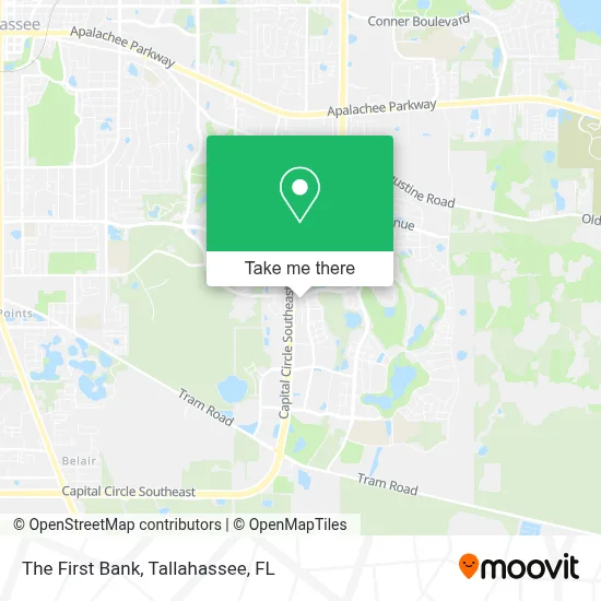 The First Bank map