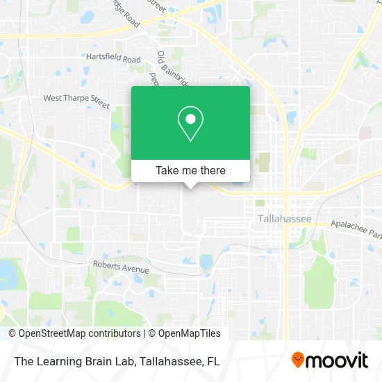 The Learning Brain Lab map