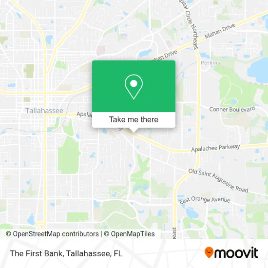 The First Bank map