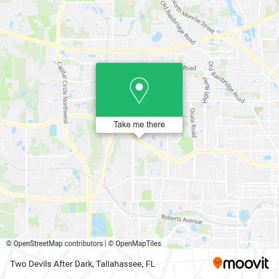 Two Devils After Dark map