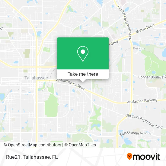 Rue21 map