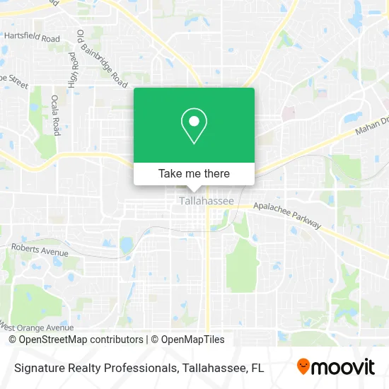 Signature Realty Professionals map