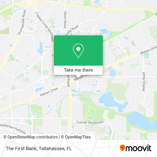 The First Bank map