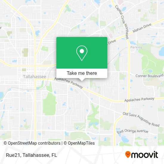 Rue21 map