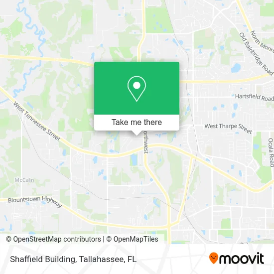 Shaffield Building map