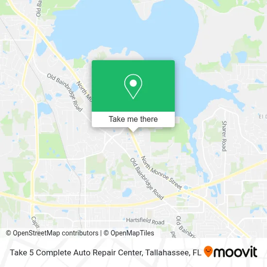 Take 5 Complete Auto Repair Center map