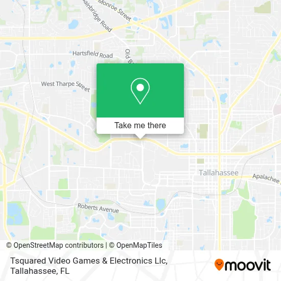 Tsquared Video Games & Electronics Llc map