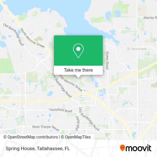 Spring House map