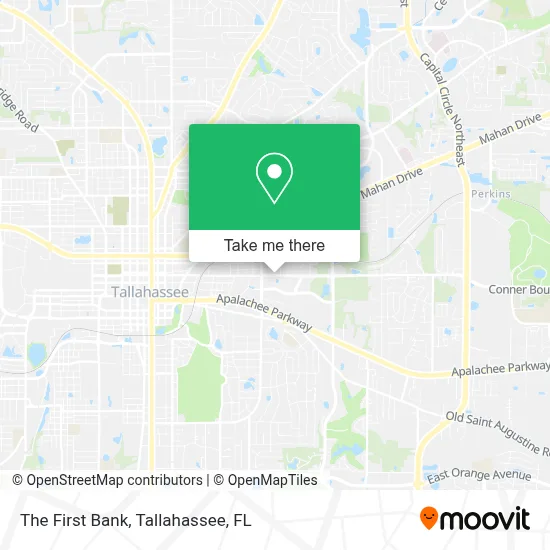 The First Bank map