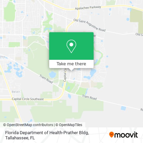 Florida Department of Health-Prather Bldg map