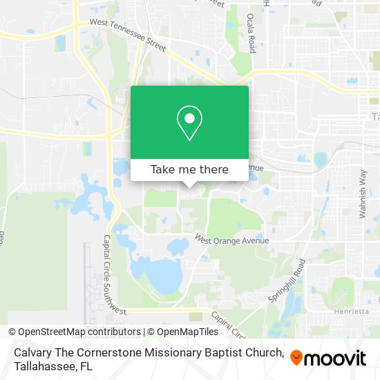 Calvary The Cornerstone Missionary Baptist Church map