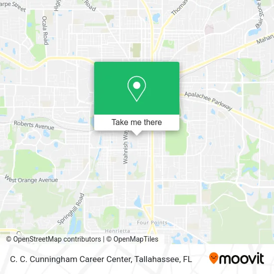 Mapa de C. C. Cunningham Career Center