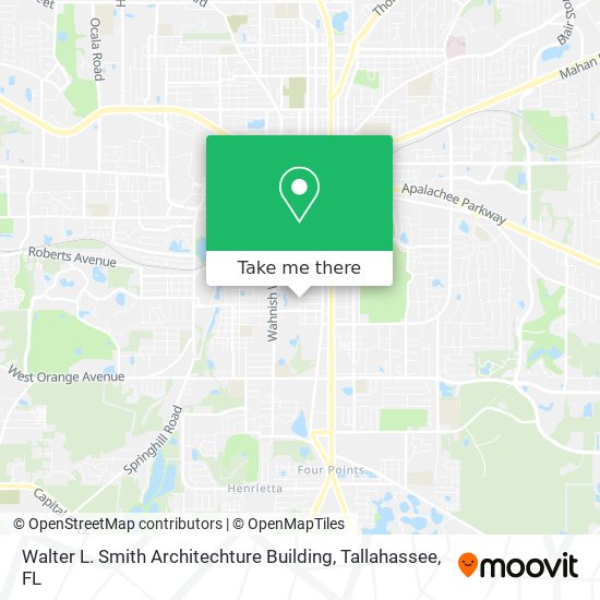 Walter L. Smith Architechture Building map