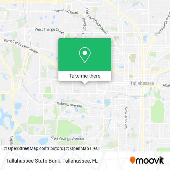 Mapa de Tallahassee State Bank
