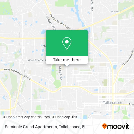 Seminole Grand Apartments map