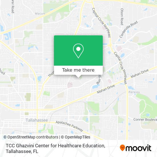 TCC Ghazvini Center for Healthcare Education map