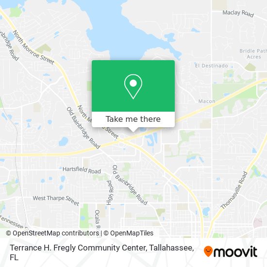 Mapa de Terrance H. Fregly Community Center