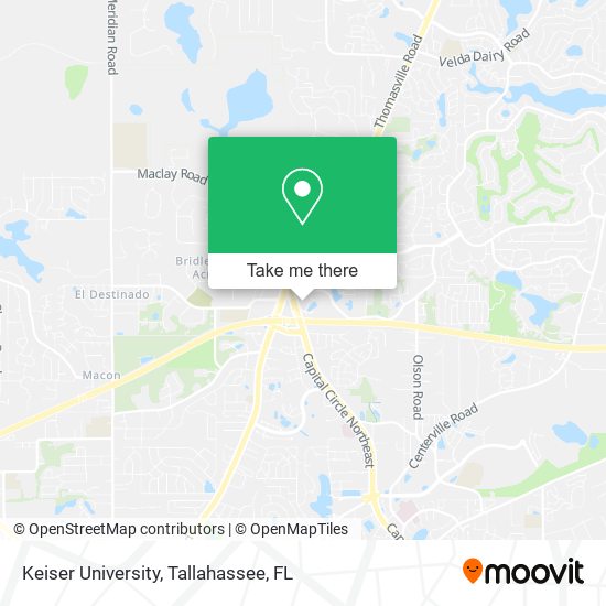 Keiser University map