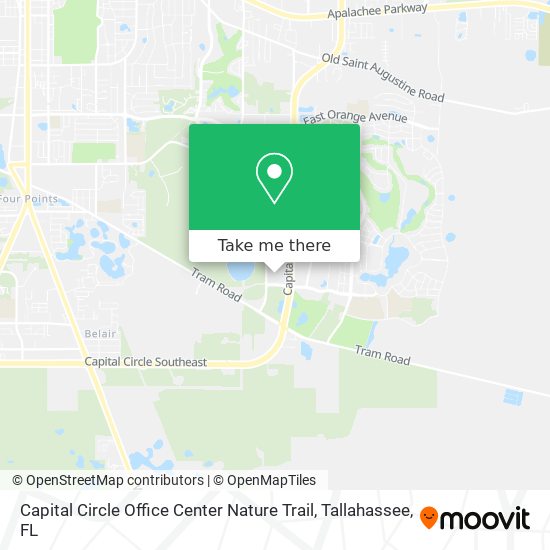 Capital Circle Office Center Nature Trail map