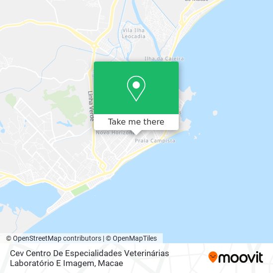 Cev Centro De Especialidades Veterinárias Laboratório E Imagem map