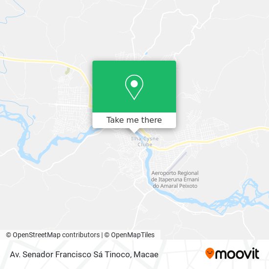 Av. Senador Francisco Sá Tinoco map