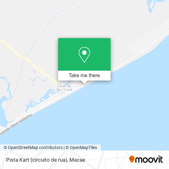 Pista Kart (circuito de rua) map