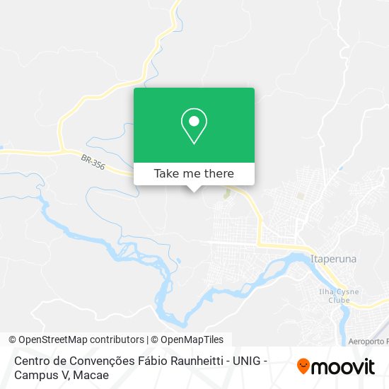 Centro de Convenções Fábio Raunheitti - UNIG - Campus V map