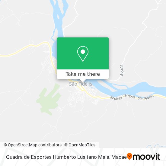 Quadra de Esportes Humberto Lusitano Maia map