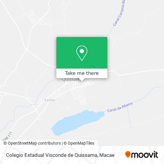 Colegio Estadual Visconde de Quissama map