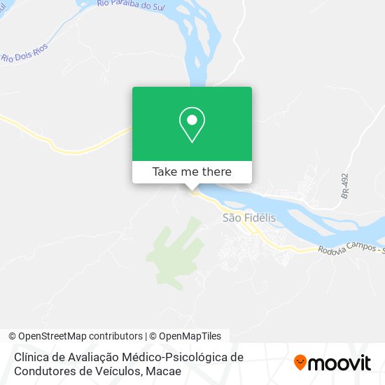 Clínica de Avaliação Médico-Psicológica de Condutores de Veículos map
