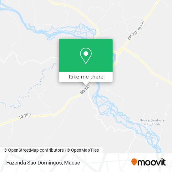 Fazenda São Domingos map