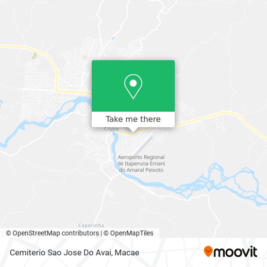 Cemiterio Sao Jose Do Avai map