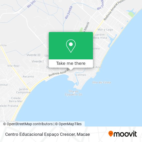Centro Educacional Espaço Crescer map