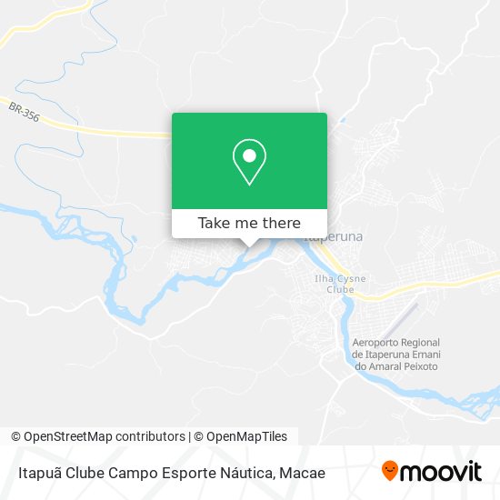 Itapuã Clube Campo Esporte Náutica map