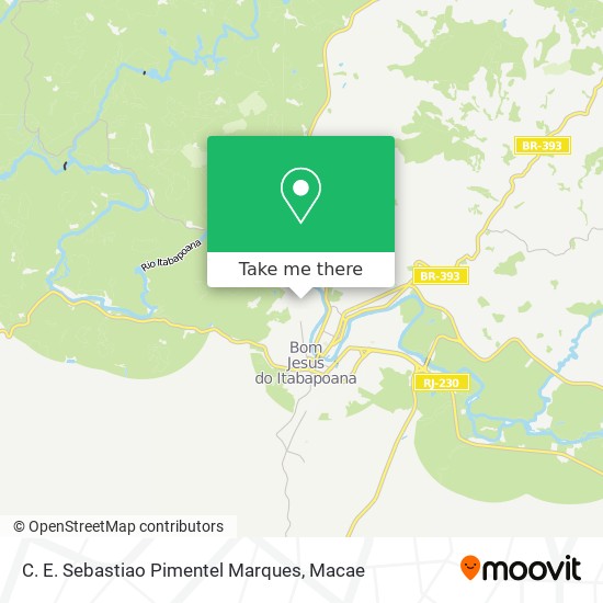 C. E. Sebastiao Pimentel Marques map