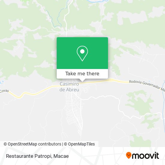 Restaurante Patropi map