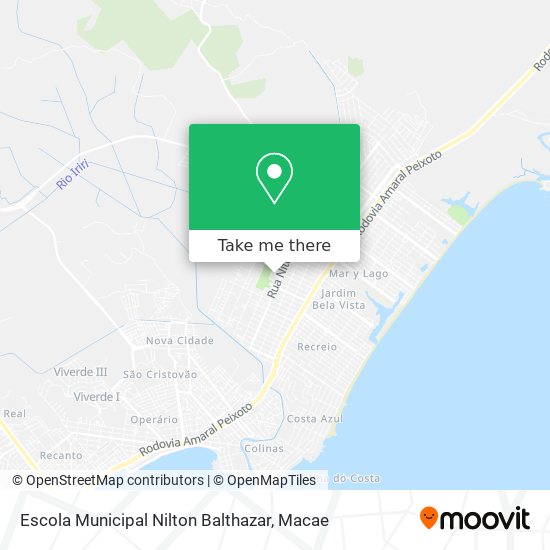Escola Municipal Nilton Balthazar map