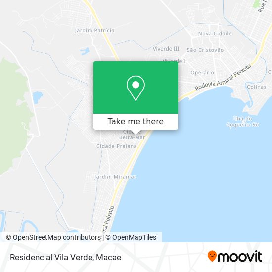 Residencial Vila Verde map