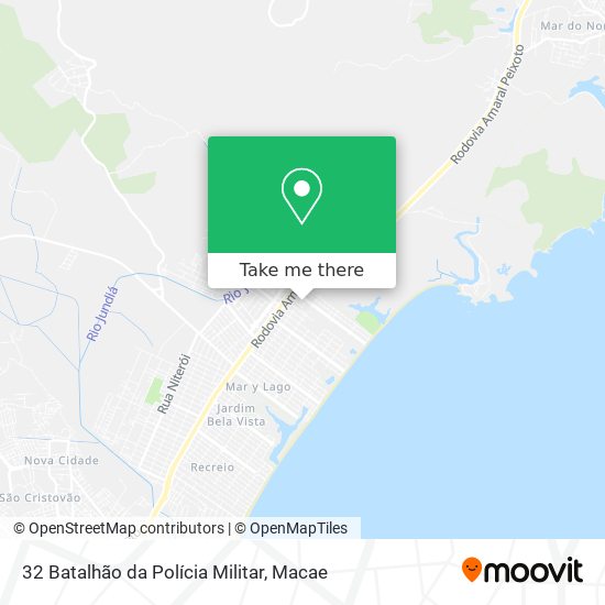 32 Batalhão da Polícia Militar map