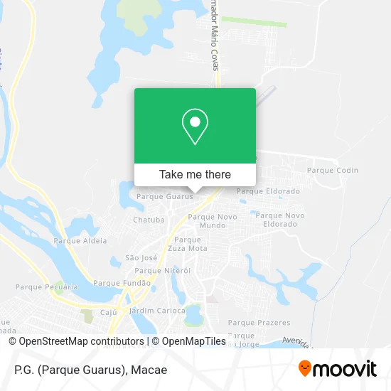P.G. (Parque Guarus) map