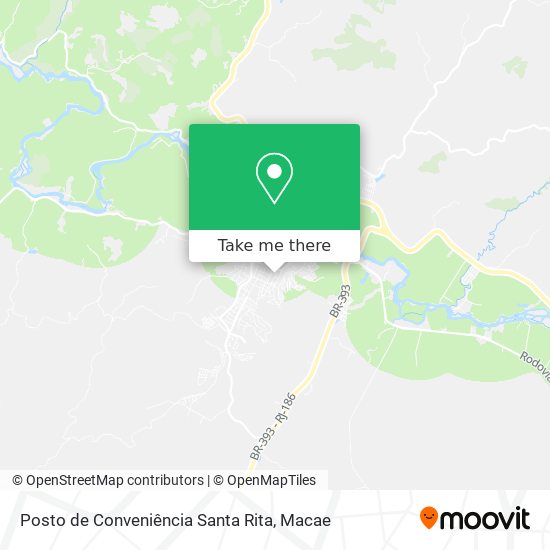Posto de Conveniência Santa Rita map