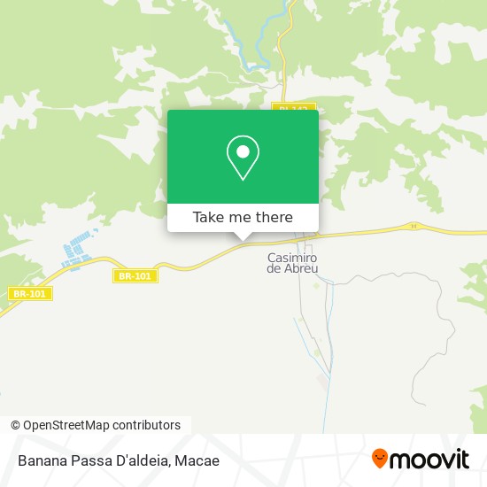 Banana Passa D'aldeia map