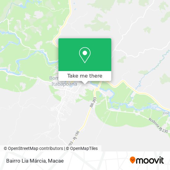 Bairro Lia Márcia map