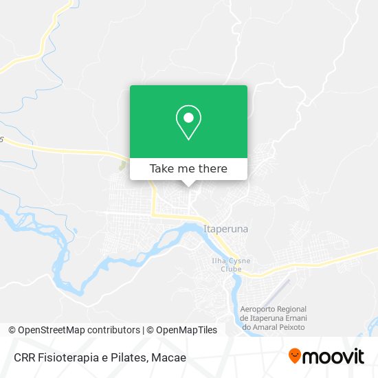 CRR Fisioterapia e Pilates map