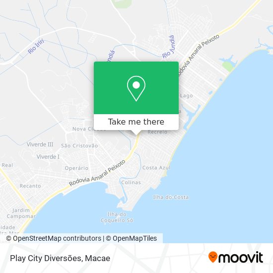 Play City Diversões map