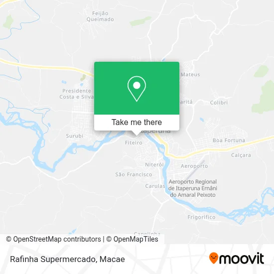 Rafinha Supermercado map