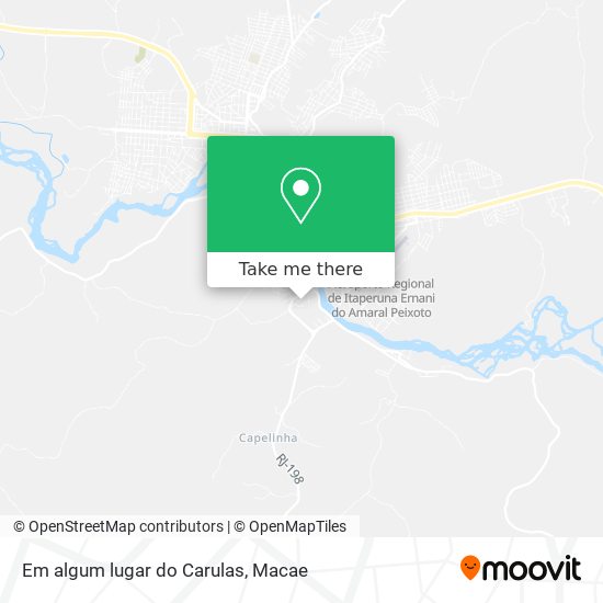 Em algum lugar do Carulas map